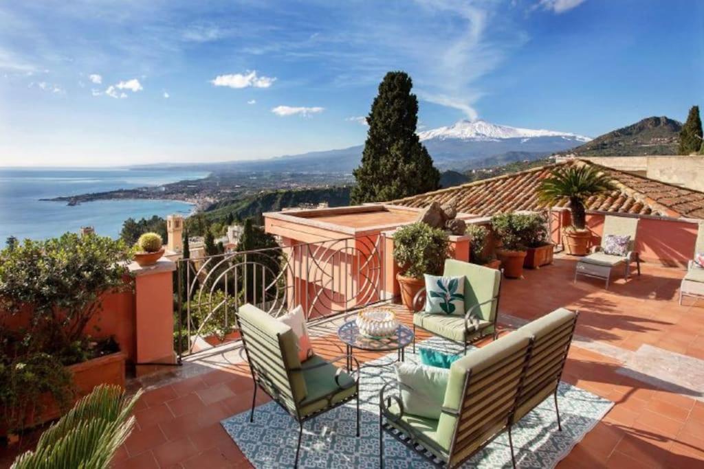 Villa Torre Sicilia Taormina Eksteriør billede